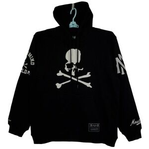 Mastermind World Mitchell & Ness XL XLarge Hoodie Embroidery Logo Black NWT